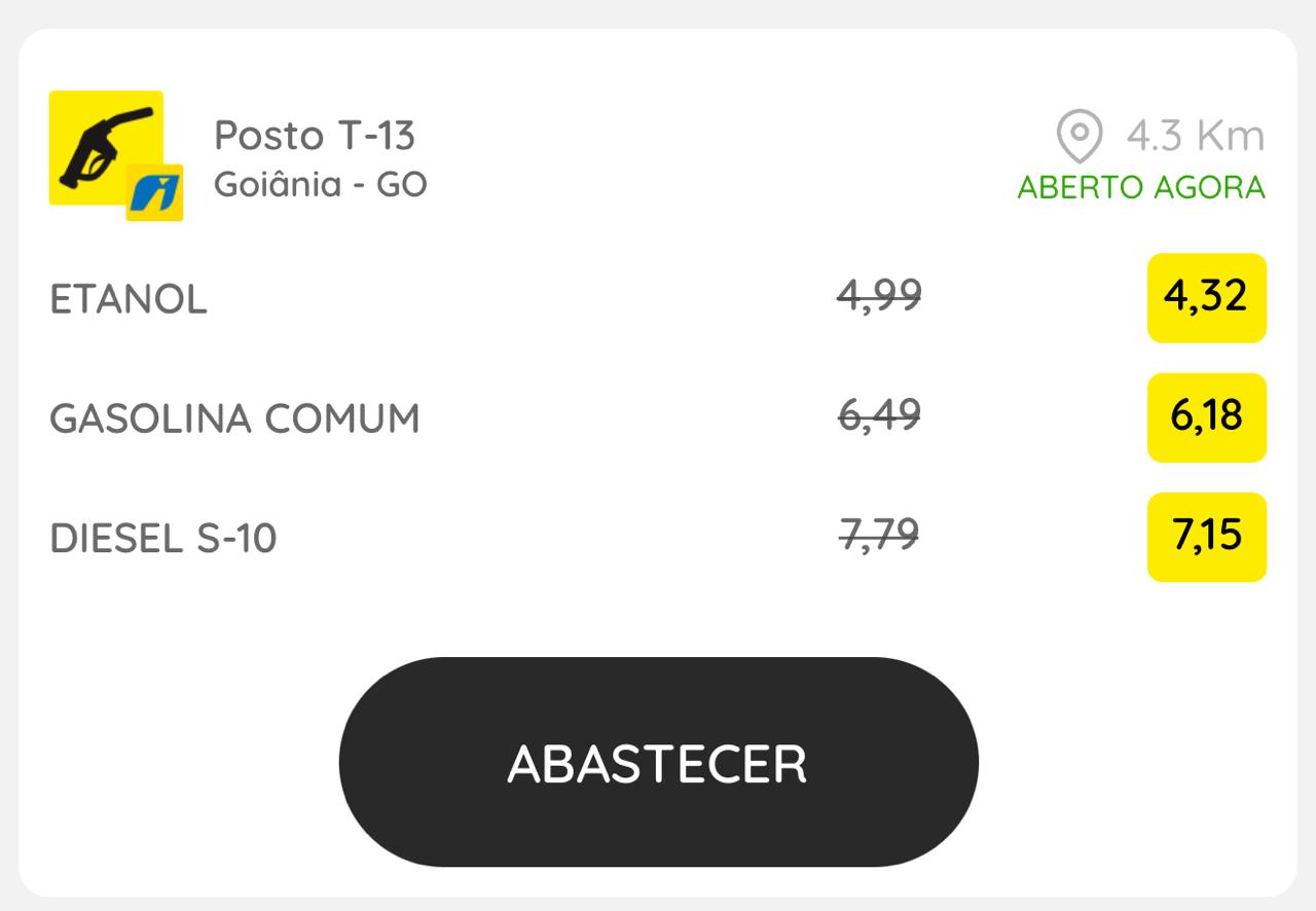 Exemplo de desconto em Goiânia